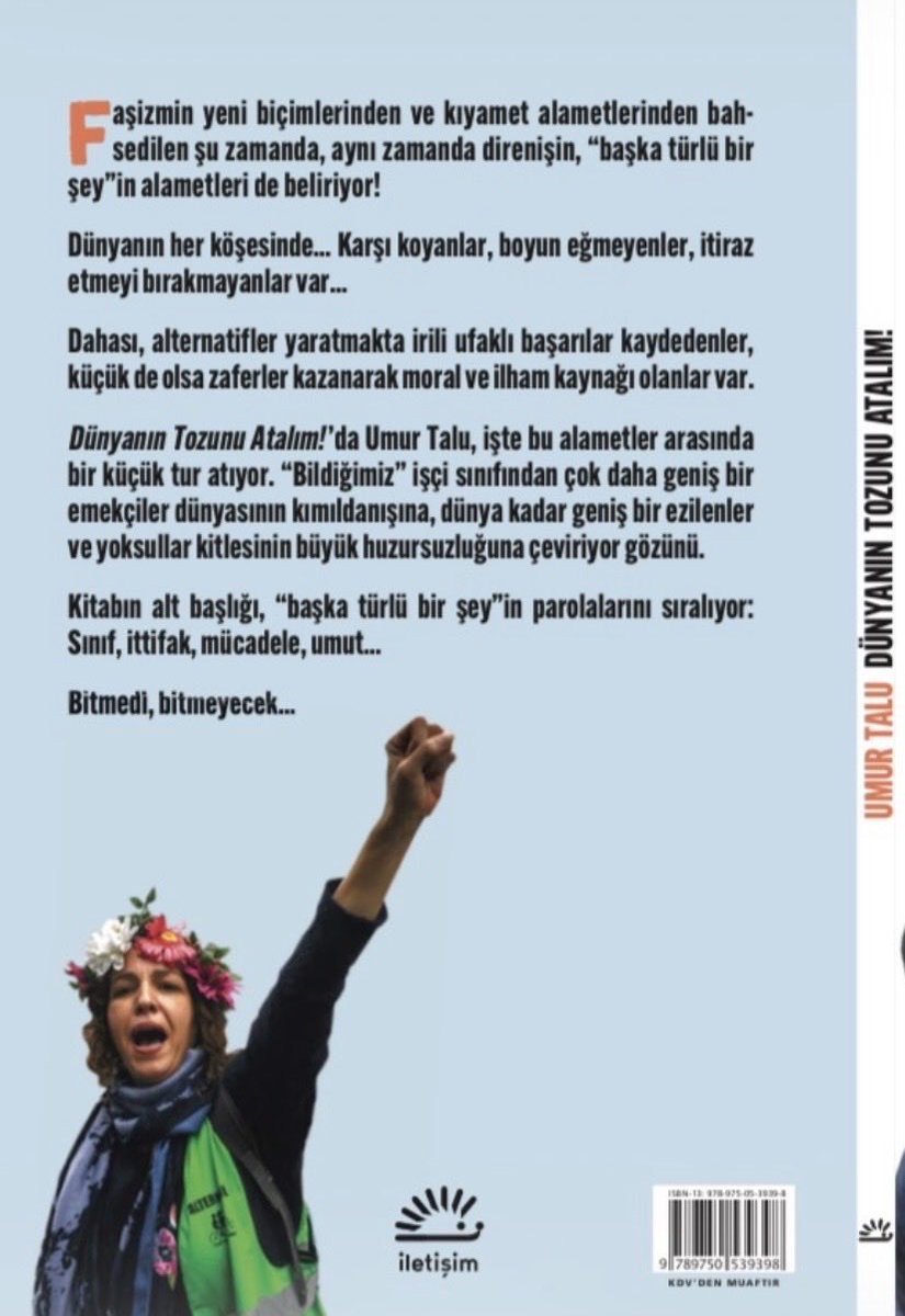 Umur_Talu's tweet photo. Yeni kitap
#iletişimyayınları #dünyanıntozunuatalım @iletisimyayin https://t.co/bQHF8jvAGG