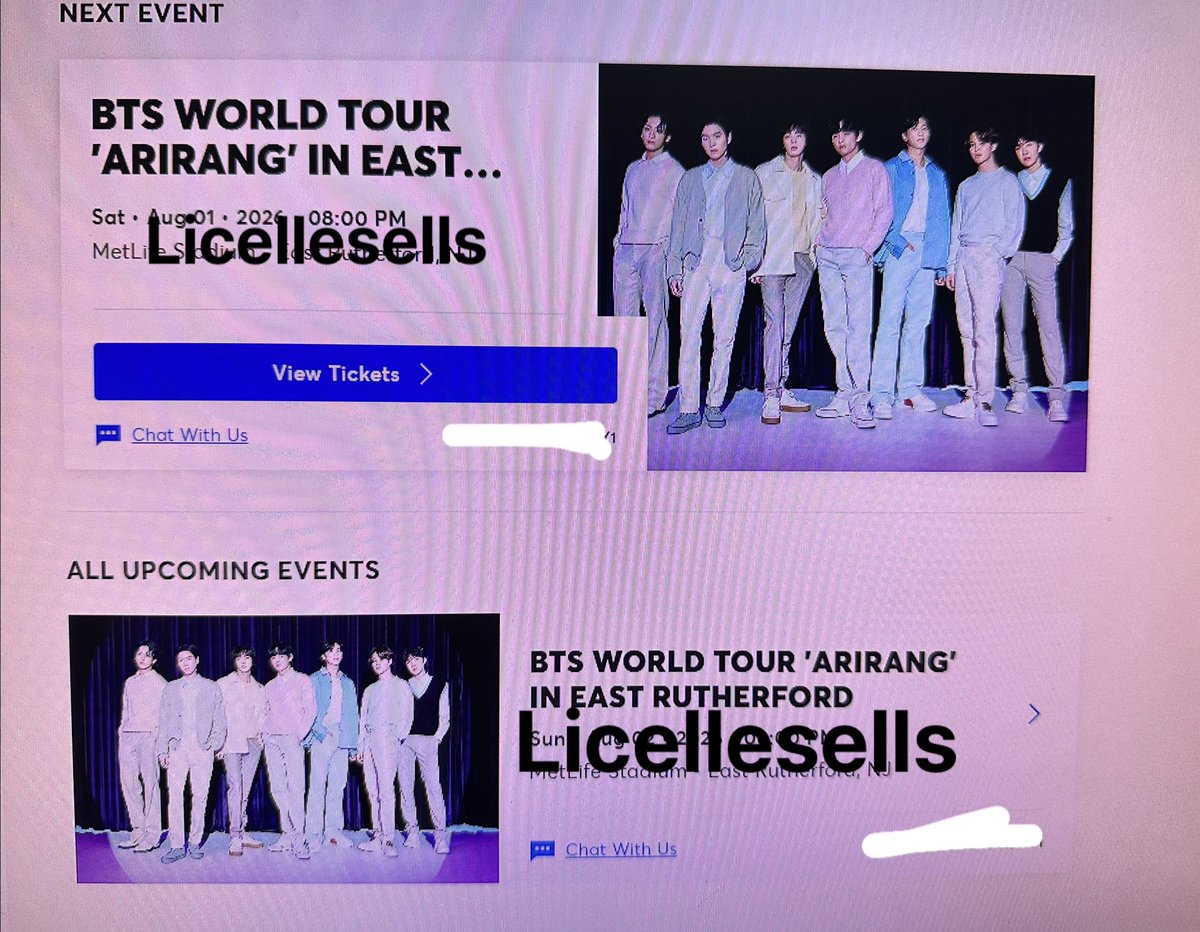 LicelleSells's tweet photo. but 8pcs VIP SC for METLIFE tho ๐๐ฅบ
KR โ
LONDON โ
US EAST RUTHERFORD โ
#licellesells_feedbacks
#licellesells_feedback https://t.co/382wGa4Fdn