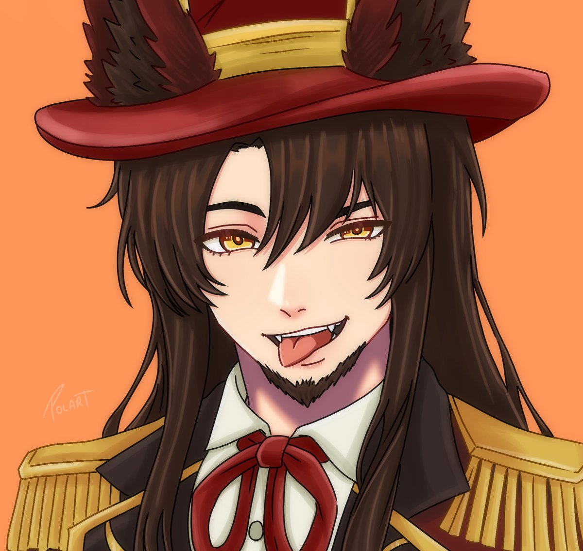 PolarTheFoxx's tweet image. Comissão de @IzzyDalkr para @JackBladeVT 
Espero que tenham gostado! 🎩