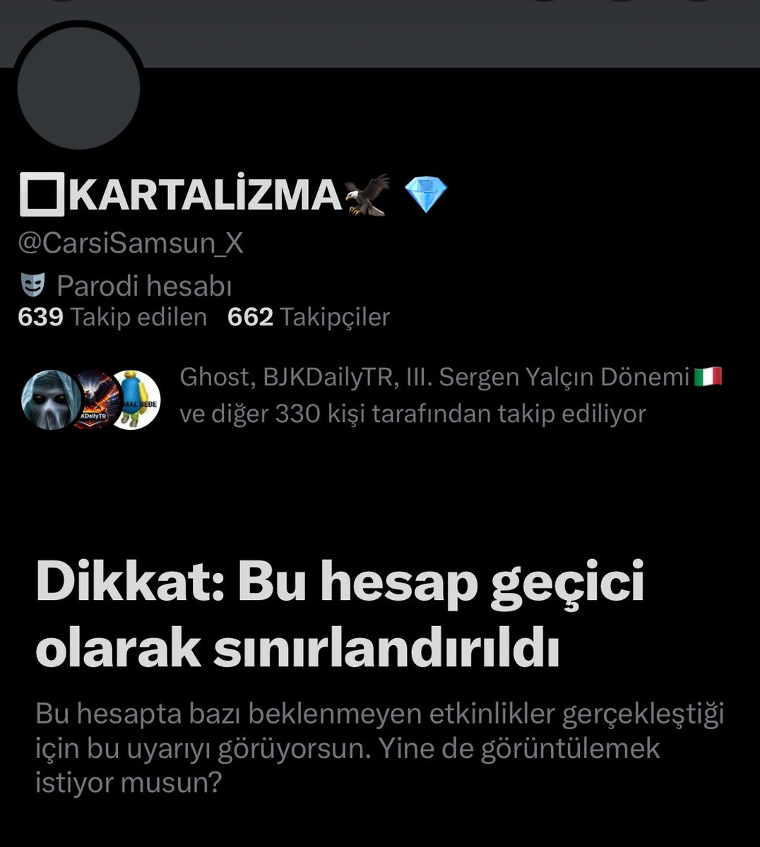 CarsiSamsun_X's tweet image. Hesabım spam altında 
Lütfen Etkileşim ile yardım edin 🤍

#MaviTik 

#Spam