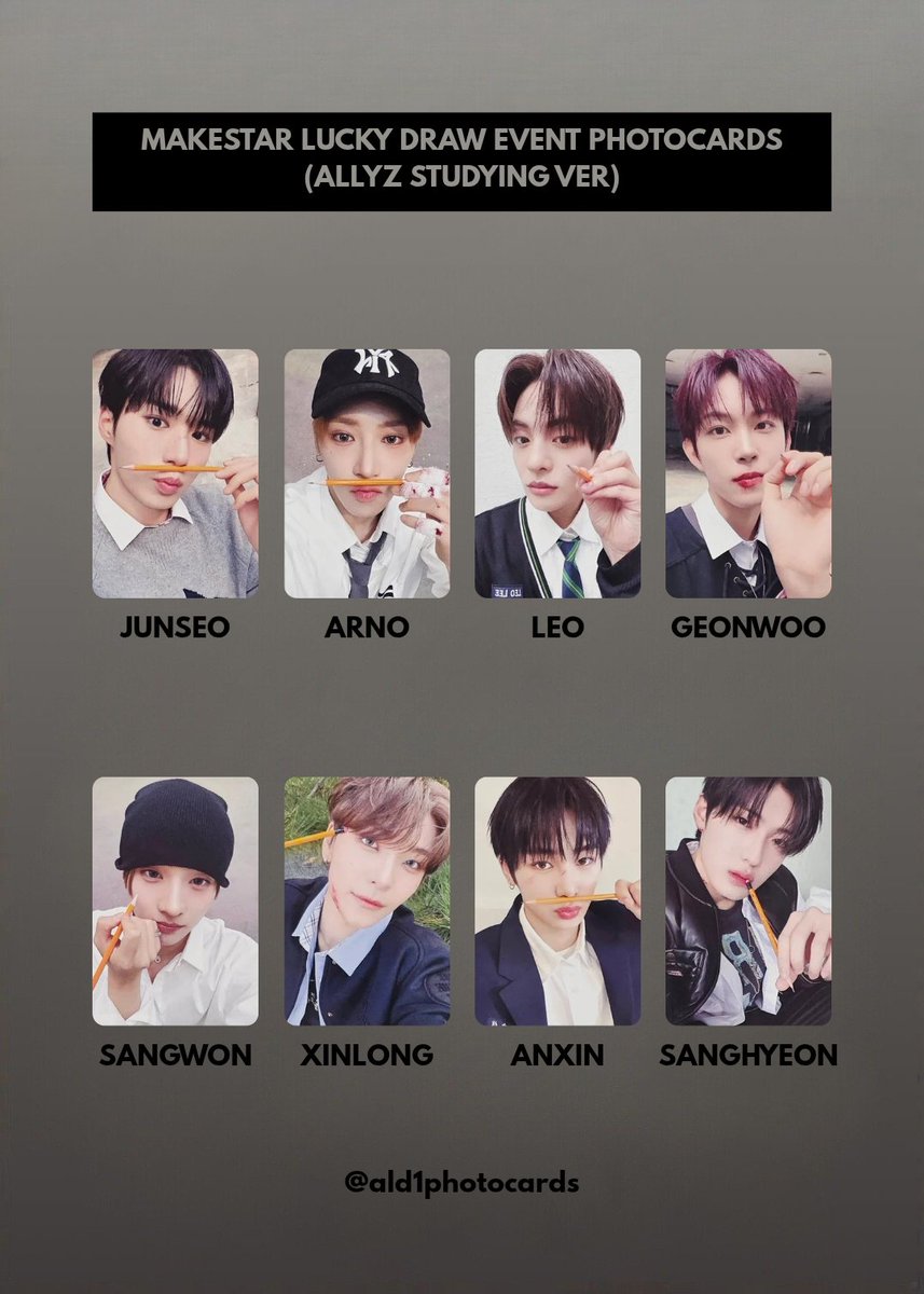 ALD1 PHOTOCARDS tweet media