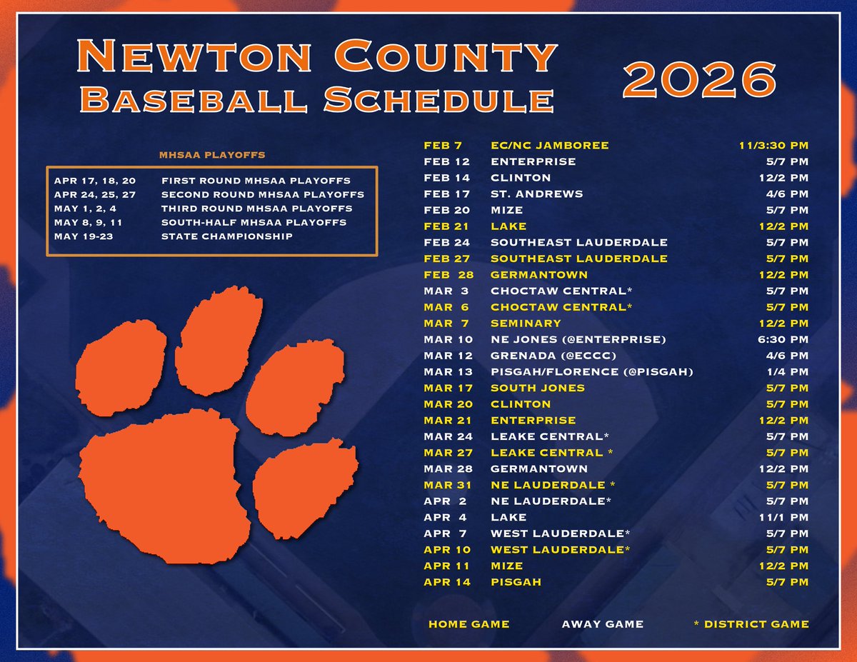 Newton County Baseball tweet media