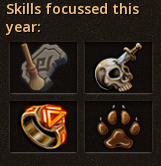truefarty's tweet photo. I'm already thinking the 120's I need to work on for next year! Who else and what skills did you get this year?!? #runescape #rs3 #runescape3 #jagex Ty jagex! https://t.co/NvpbKPTdvn