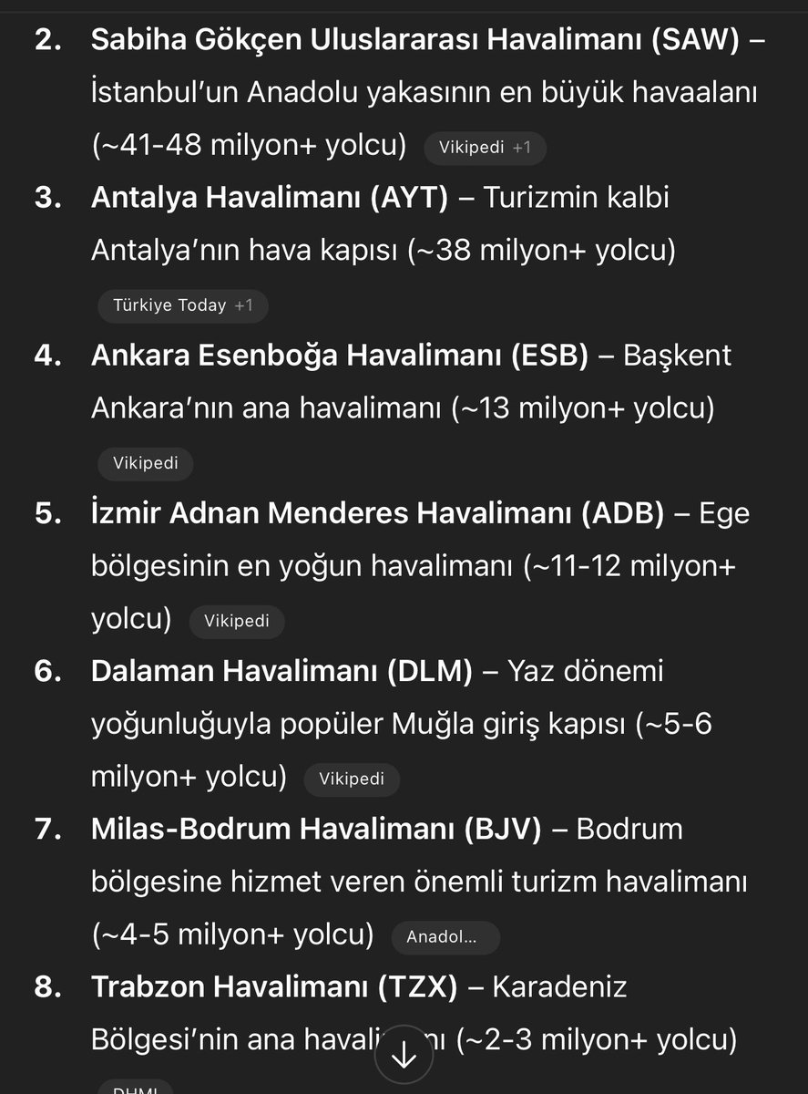 hsynkrstc's tweet photo. @kenanaydin_ @insaatdoktoru @dhmikurumsal Kanka türkiyenin en çok kullanılan 8. Havaalanı https://t.co/ClCS1HF6xp