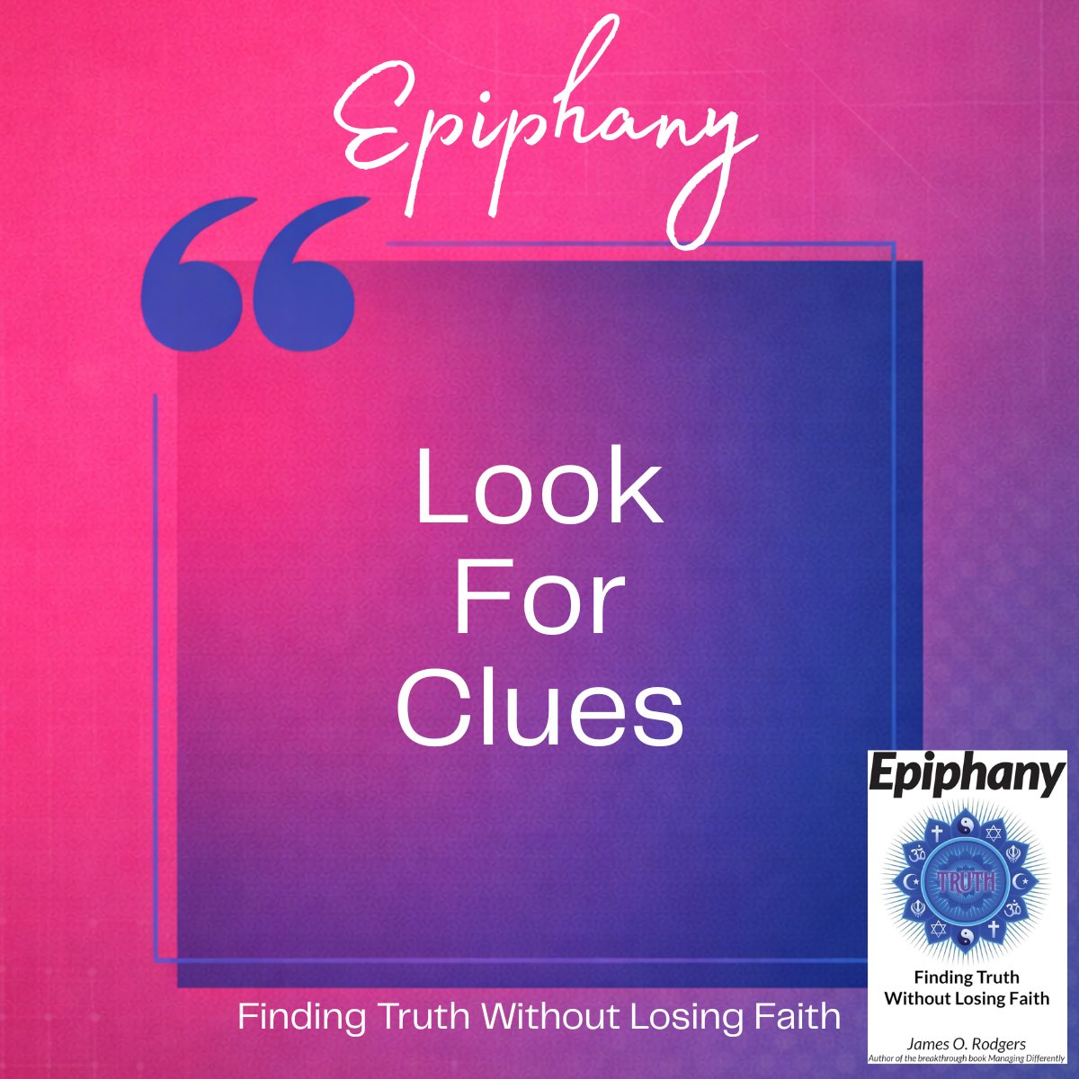 Truth rarely arrives with a spotlight.
It usually shows up as clues—patterns, nudges, and repeated lessons.

Takeaway: Growth begins when we stop waiting passively and start paying attention.
Question: What’s one clue you’ve been ignoring that keeps showing up anyway?