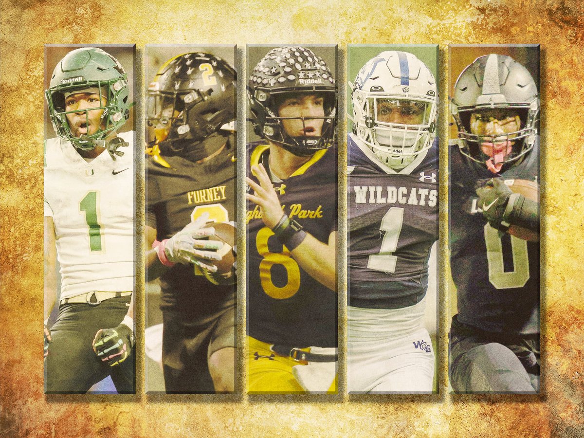 See which stars made The Dallas Morning News all-area team on offense.

Read: dallasnews.com/high-school-sp… 

#txhsfb <a href="/SportsDayHS/">SportsDayHS</a> <a href="/dctf/">Dave Campbell's — TexasFootball.com</a> <a href="/hpisdschools/">Highland Park ISD</a> <a href="/forneyisd/">ForneyISD</a> <a href="/FootballDesoto/">DeSoto Football</a> <a href="/SLCAthletics/">Carroll Dragons</a> <a href="/PISD_Athletics/">ProsperISDAthletics</a> <a href="/Friscoisdsports/">Official Frisco ISD Sports</a> <a href="/MISDathletics/">MISD Athletics Dept.</a> <a href="/dallasathletics/">Dallas ISD Athletics</a> <a href="/northcrowley_FB/">North Crowley Panthers</a> <a href="/melissaisd/">Melissa ISD</a>