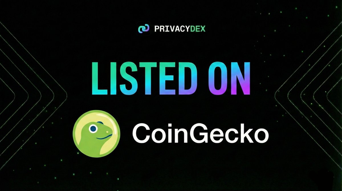 PrivacyDex's tweet image. $PRIVACY is now listed on CoinGecko 🔥

The first Privacy token to be listed on @coingecko  🔒

coingecko.com/en/coins/priva…