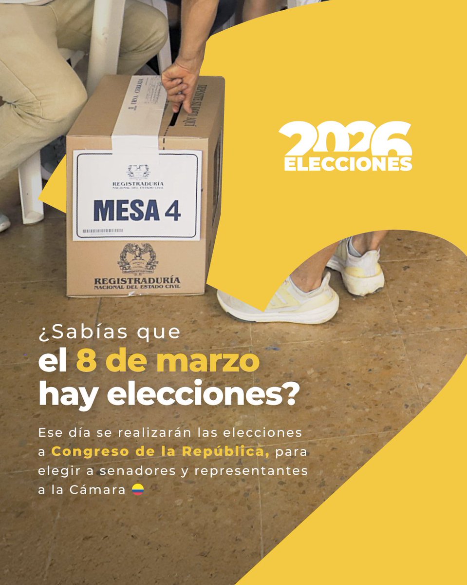 Registraduria's tweet photo. ‼️Ten en cuenta:

En la mesa de votación podrás escoger solo una tarjeta electoral para el Senado y una para la Cámara de Representantes.

Si resides en alguno de los territorios CITREP, el jurado te entregará una tarjeta adicional para votar por la curul especial de paz.