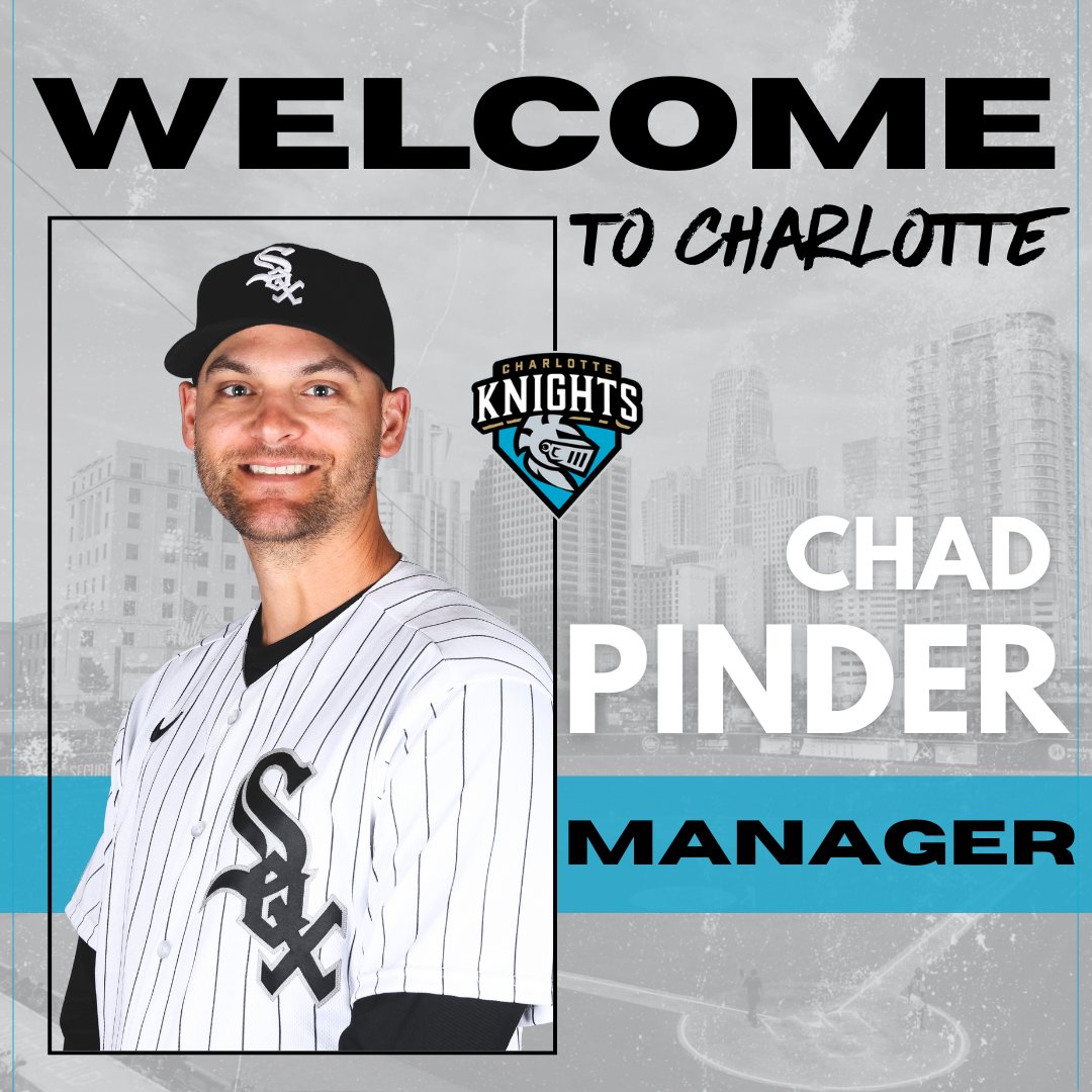 KnightsBaseball's tweet image. A new era of Knights Baseball starts now! 

Chad Pinder has been named the Charlotte Knights Manager for the 2026 season.

Let's get to work.