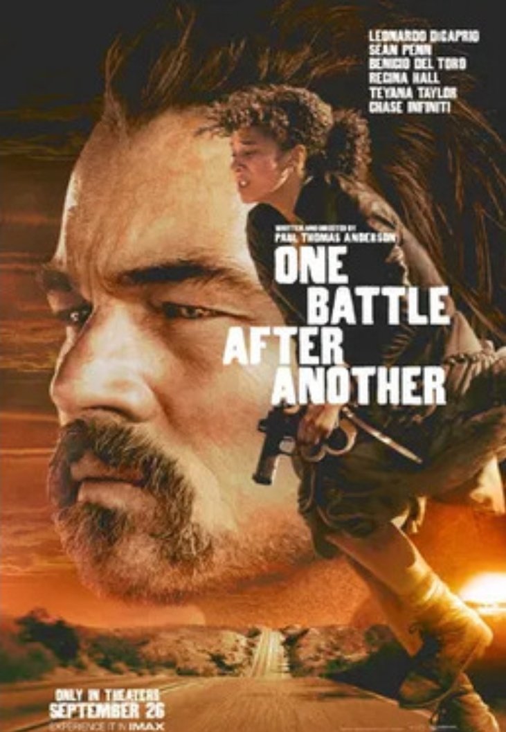 peter78150525's tweet image. "Una battalglia dopo l altra"
Una rappresentazione geniale dell attualita Americana e non solo.
Dramma, ironia  e azione uniti per far capire la direzione razzista e misogena di una governance statunitense e non solo.
Un dramma aime  non solo americano. 
#Dicaprio 👏👏