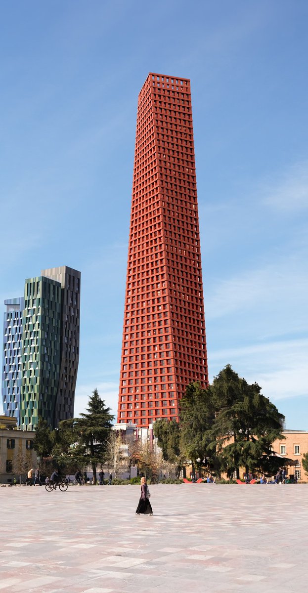 4AAAAart's tweet image. Barcelona Tower by Bofill Taller de Arquitectura

Tirana, Albania 🇦🇱