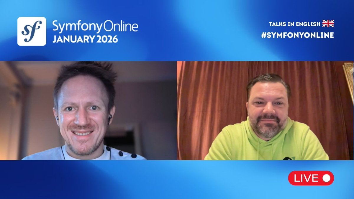 SymfonyCon - SymfonyOnline tweet media