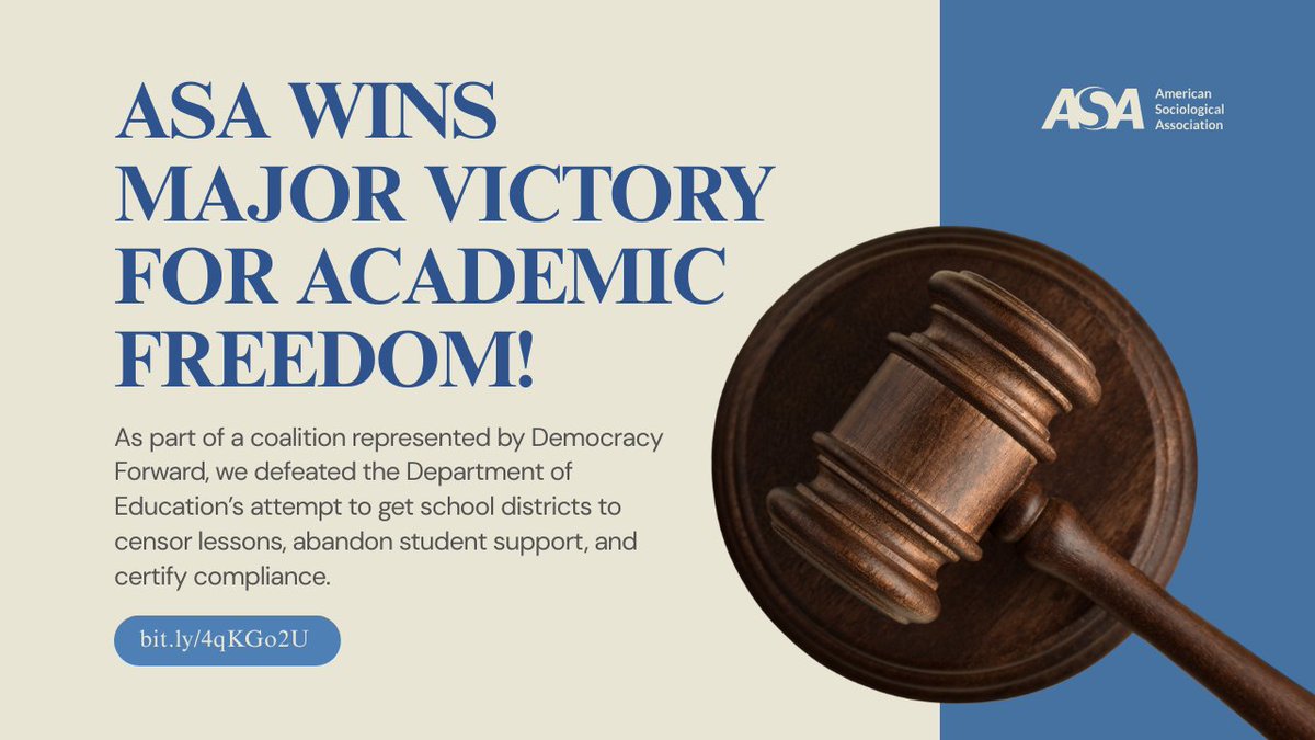 ASA Sociology tweet media