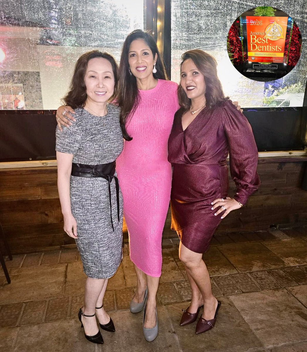DrRane's tweet photo. Yes, we fix teeth for a living… and yes, we judge flossing habits 👀🦷😃 three terrific dentists, one mission: confident, healthy smiles 🪥🦷 Let’s go #2026 💪 #plainsboro #dentist #invisalign #bestdentist #NewJersey 
https://t.co/DyjGCBGFA6 https://t.co/vEvnROviNb