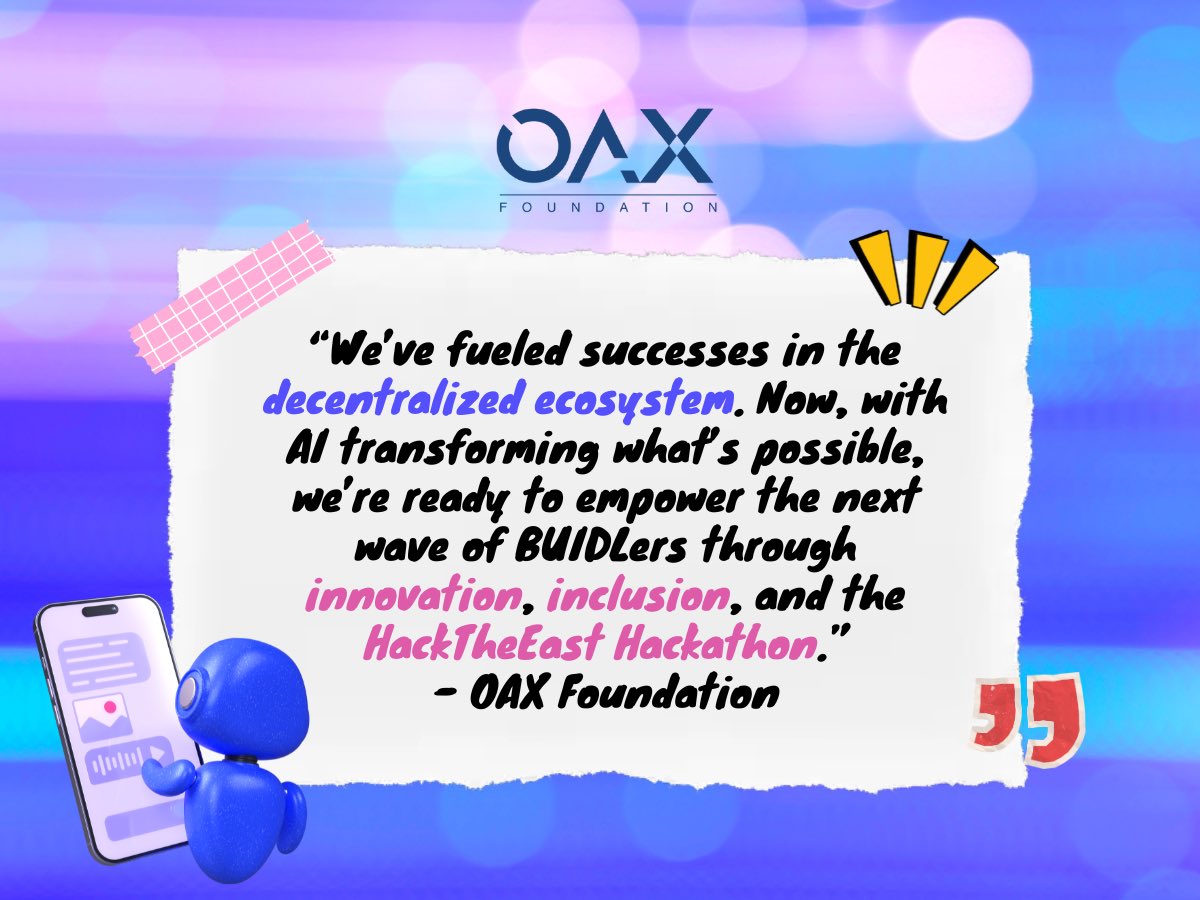 OAX (@OAX_Foundation) / Posts / X