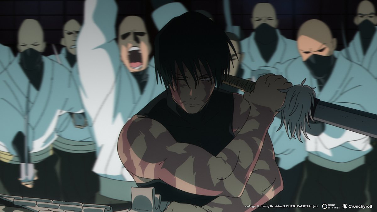 Jujutsu_Kaisen_'s tweet photo. The newest episode of JUJUTSU KAISEN Season 3 is now available on @Crunchyroll

🔥 Watch: https://t.co/w4MdpU5was https://t.co/9LqglCwsIQ