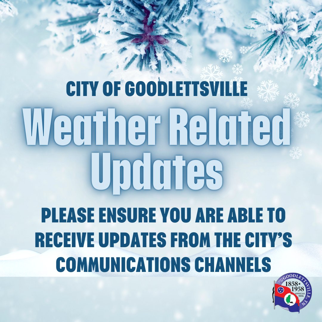 🧣 As you finalize your winter storm preparations, please make sure you are connected to at least one of these platforms to receive timely updates from the City. More info: facebook.com/share/p/1AC8vY… . We will not be posting to Twitter during the event.