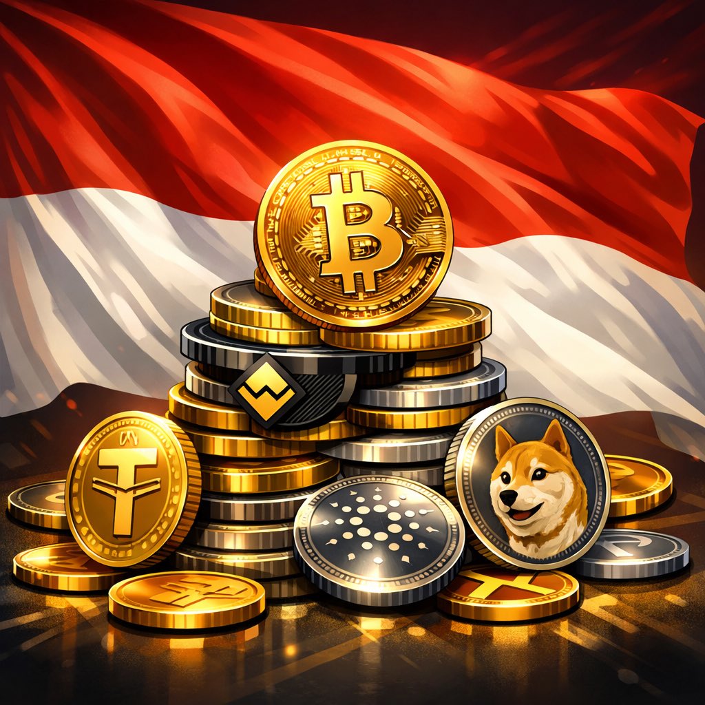ÚLTIMA: O governo da Indonésia informou que o mercado cripto movimentou  entre US$ 31–32 bilhões em 2025, gerando cerca de US$ 47 milhões em  arrecadação de impostos a partir de 20,19 milhões de investidores.