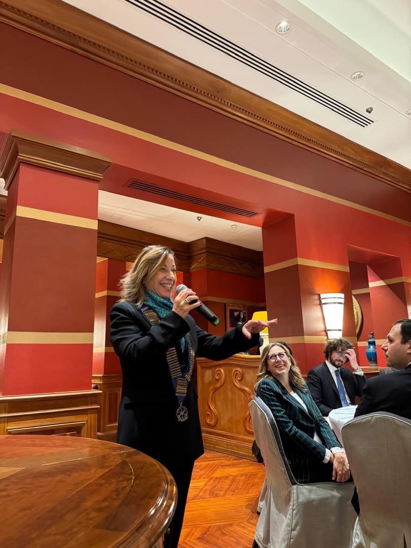 ⚙️Una serata ricca di contenuti ha fatto da cornice alla visita ufficiale del Governatore del Distretto 2080, Adriana Muscas, al Rotary Club Roma Sud, presieduto da Maria Beatrice Toro, che celebra con orgoglio 65 anni di vita rotariana 

#RotaryClubRomaSud #Distretto2080