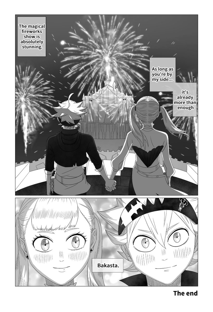 #astaxnoelle #astelle #アスノエ #blackclover （下）小情侣跨年快乐😆！