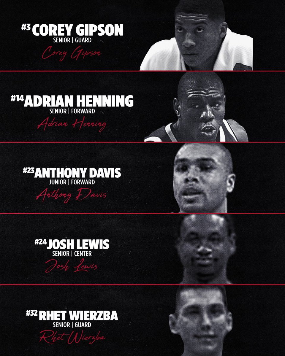 GovsMBB's tweet photo. Today's lineup... but 22 years ago! 🎩🏀
On this day in 2004, the Governors defeated Eastern Illinois 64-57 for their 14-straight win! That season, the Govs went 16-0 in OVC play en route to their ninth conference title!

#NoMatterWhat | #LetsGoPeay https://t.co/sUXHBszH0x