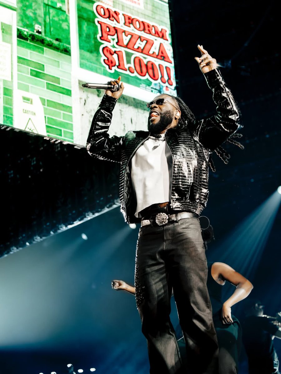 BURNA BOY WEARING OUR FW25 LEATHER JACKET <a href="/burnaboy/">Burna Boy</a>