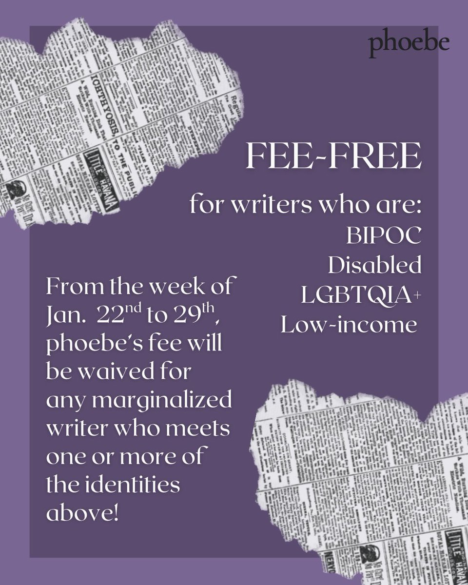 phoebe journal tweet media