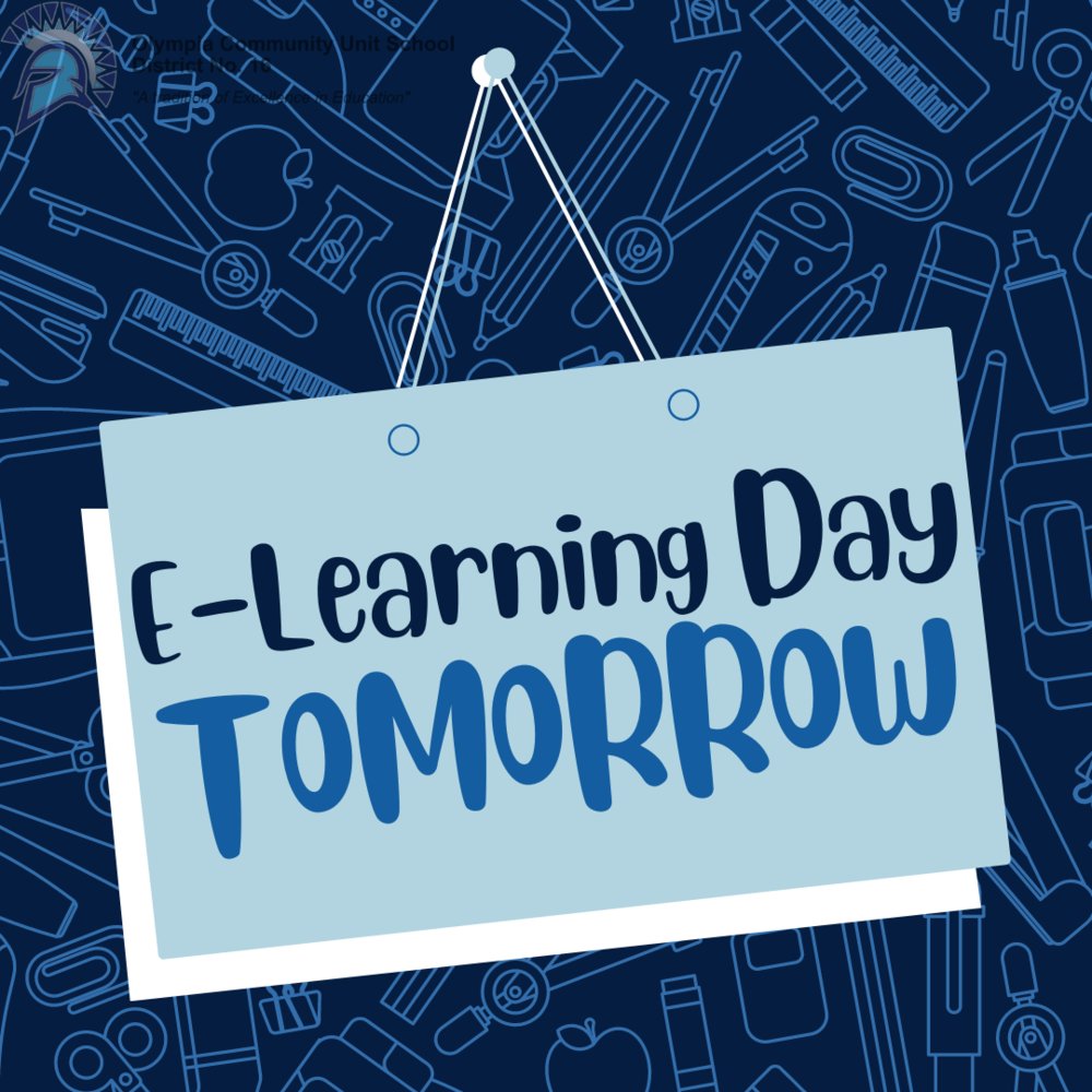 Wethersfield230's tweet photo. Due to the projected extreme cold all day tomorrow, Wethersfield District #230 will be having an E-Learning Day. There will be no games/practices/activities on Friday. Stay safe and warm! https://t.co/JAJ1gg2Y4A