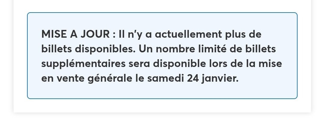 BTSxBRAZIL's tweet image. ‼️ Segundo a Ticketmaster França, todos os ingressos disponíveis para a pré-venda de membros do ARMY para o #BTS_ARIRANG em Paris, estão esgotados! 🇫🇷