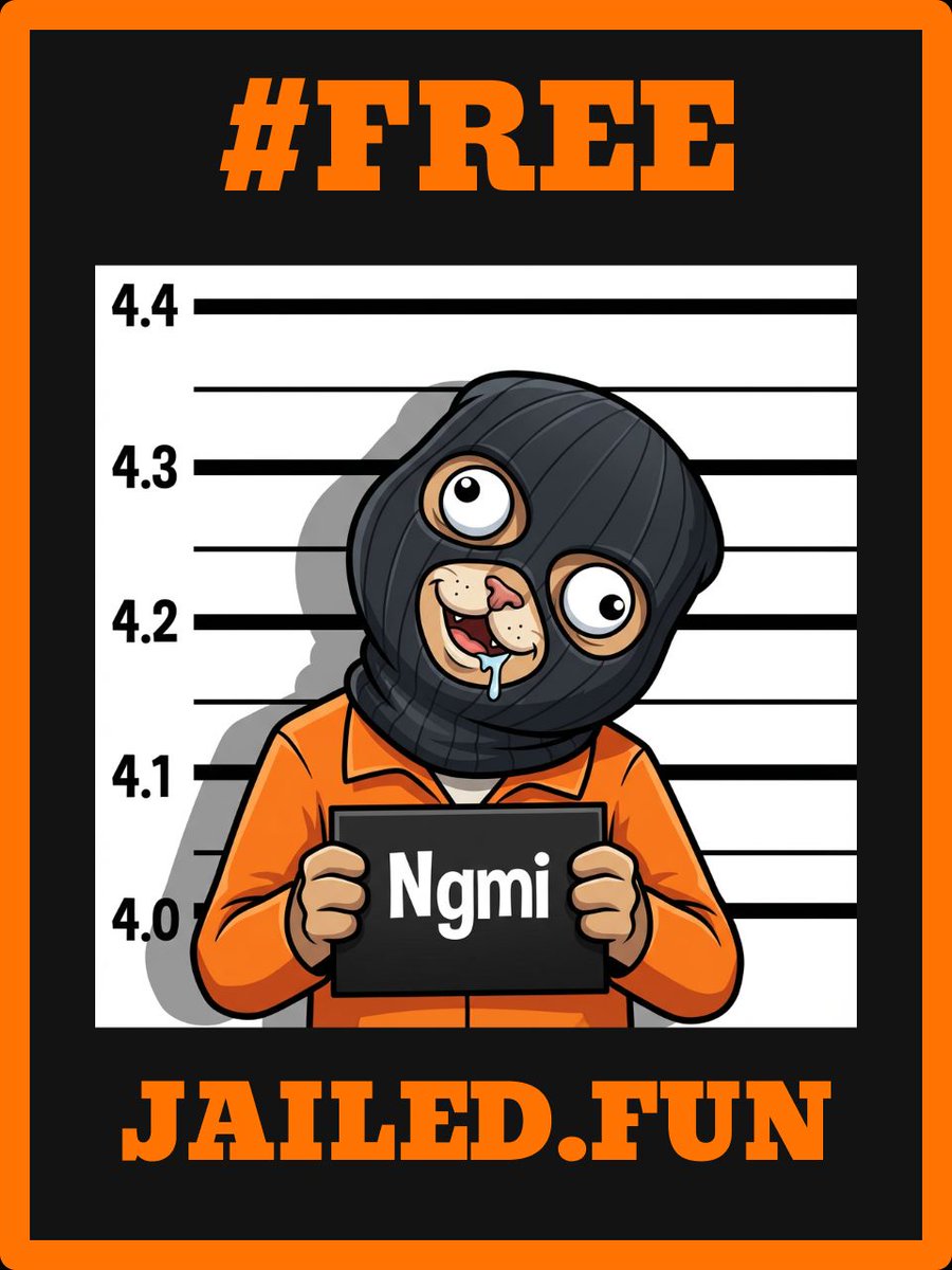 i got life sentence 😭💀

moving into <a href="/Jaileddotfun/">Jailed</a> soon

[ drop your mugshot here👇]