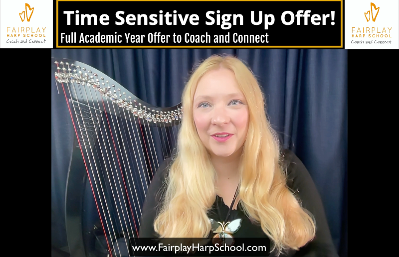 Before January quietly slips away…A gentle invitation to be supported with your harp all year (50% off Coach &amp; Connect until 31st January). - mailchi.mp/harpwales/m0ow…