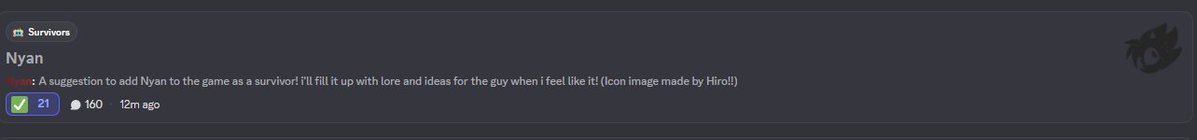 BalloonNYAN's tweet image. everyone in ML server should like my suggestion too fr fr!
#StrollingThroughMemoryLaneWith1000Pigeons