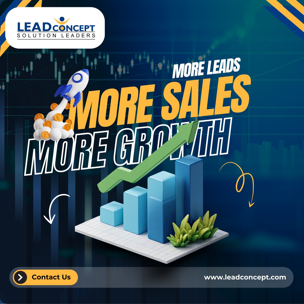 LEADconceptsl's tweet photo. More Leads. More Sales. More Growth. 

📈 Let LEADconcept handle your lead generation while you focus on your business. 
📩 Inbox us now!

#LeadGeneration #DigitalMarketing #MarketingAgency #BusinessGrowth #OnlineBusiness #EntrepreneurLife  #MarketingStrategy #GrowYourBusiness https://t.co/k3thVOiYpx