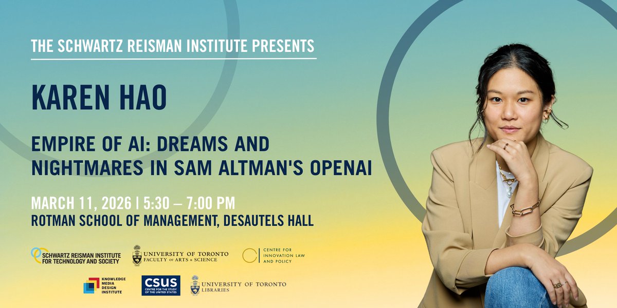 Schwartz Reisman Institute tweet media