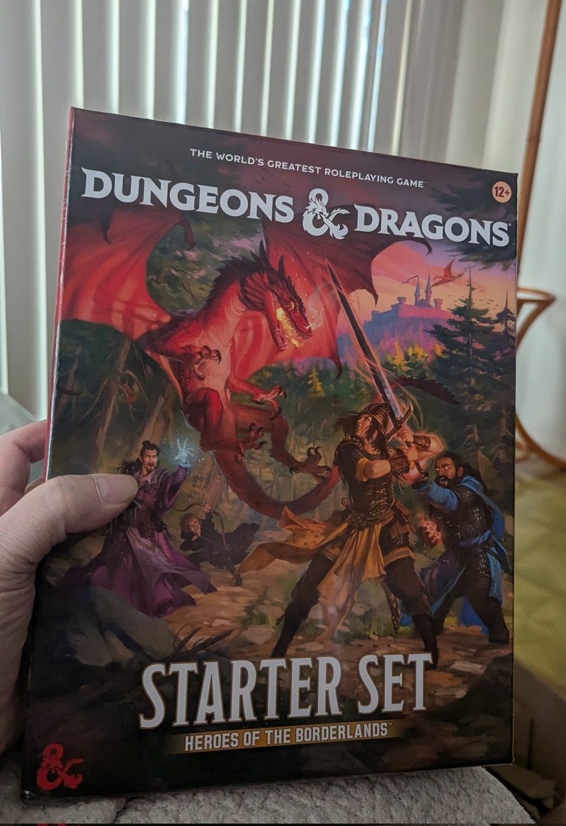 Very late Christmas present arrived today.
#DnD #StarterSet