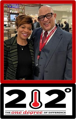 BecomingDrTodd's tweet photo. Kenisha Williams, assistant superintendent, and I attended the State of the District Breakfast this morning. It is understood that even one degree changes everything! #OutcomeDriven #ContinuouslyGrows @SpringISD @WinshipES https://t.co/93SlxU4K2i