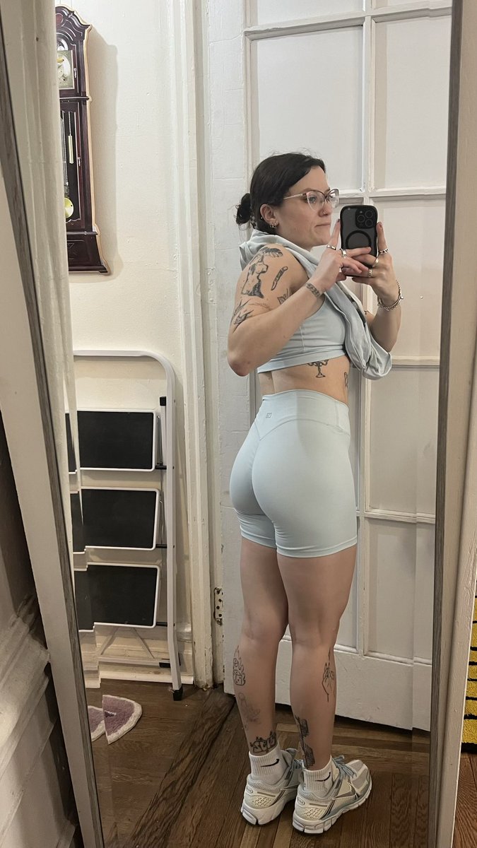 Leg day is the sweatiest day