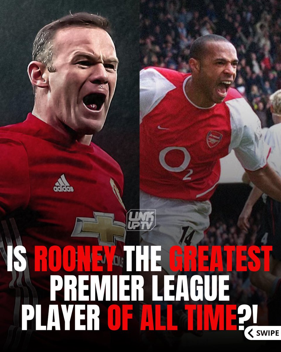linkuptv's tweet image. Do you agree- is Wayne Rooney the greatest Premier League player of all time⁉️ 🏆 

♻️ @Mordzs_, sventalksball