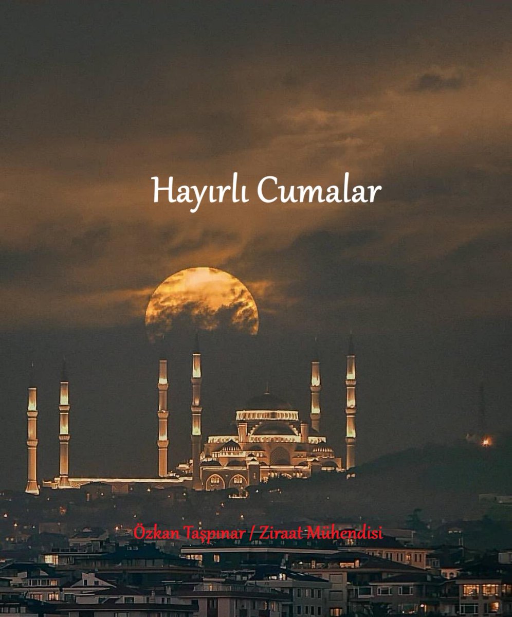 Bizlere, İslâm nimetini bahşeden; kardeşliği ve barışı, adaleti ve doğruluğu öğreten; insanlığa şefkat ve merhametiyle onurlu ve adil bir hayatı öğütleyen Rabbimize nihayetsiz hamdü senalar olsun.
Hayırlı Cumalar..