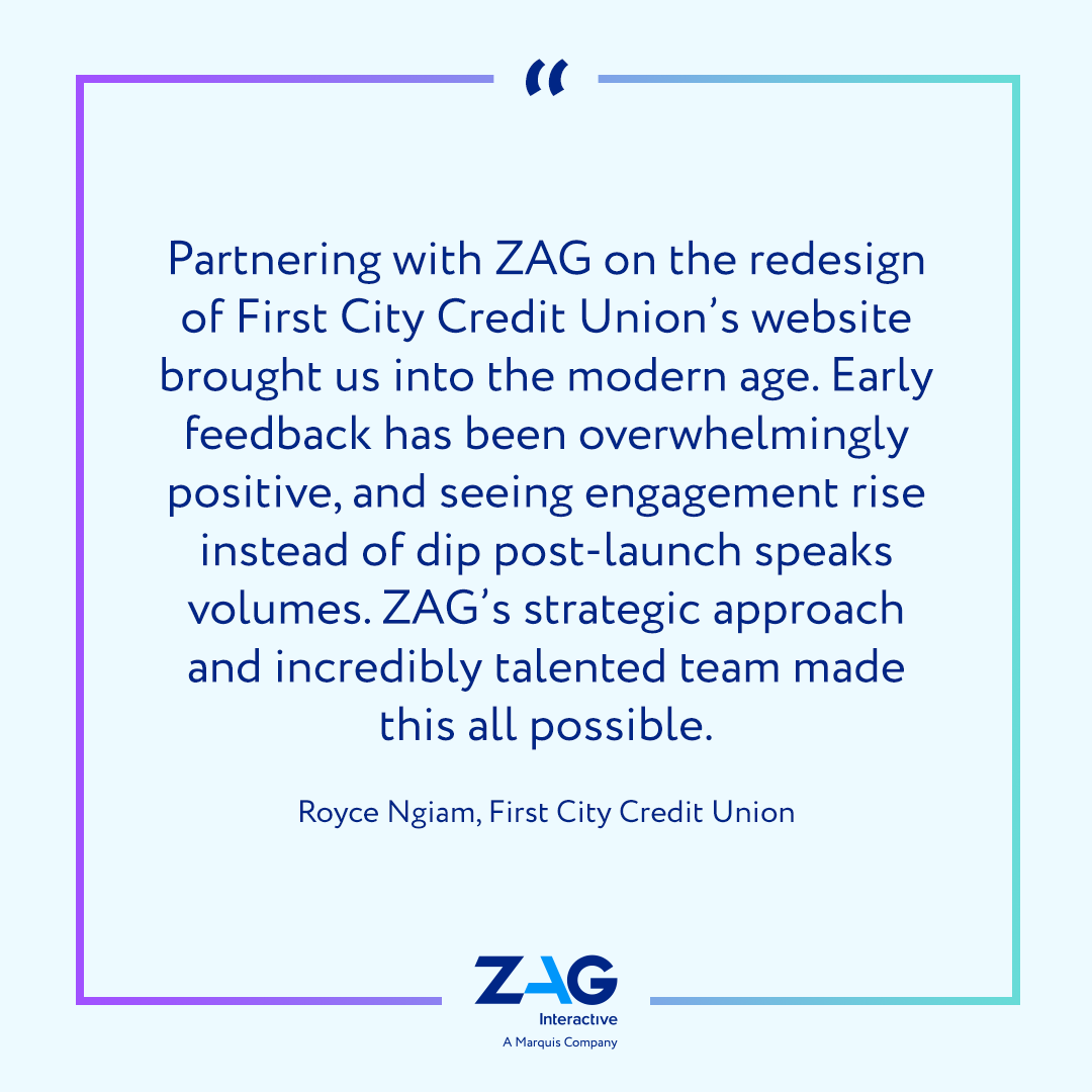 💕Recent love from one of our redesign clients!

#digitalagency #marketingagency #design #websitedesign #websiteredesign #contentmarketing 
zaginteractive.com/work/portfolio…