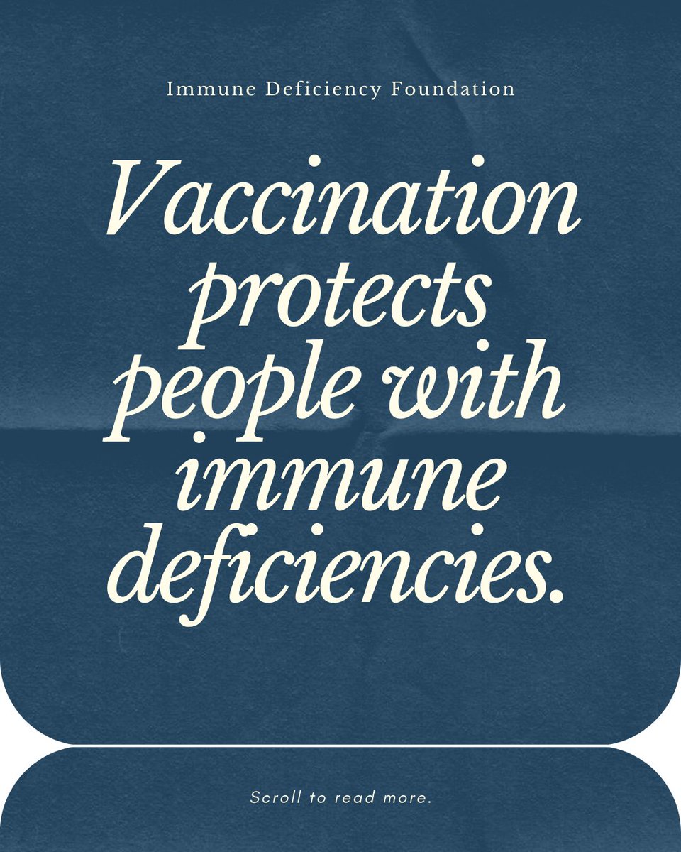 Immune Deficiency Foundation tweet media