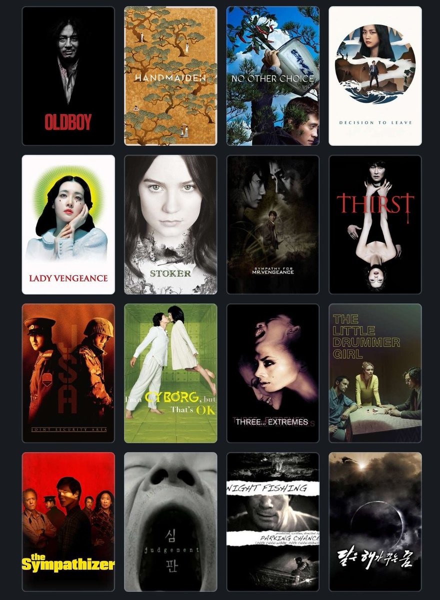 hundailyy's tweet image. FUCK THE OSCARS PARK CHAN-WOOK TRANSCENDS YOUR ENTIRE SYSTEM