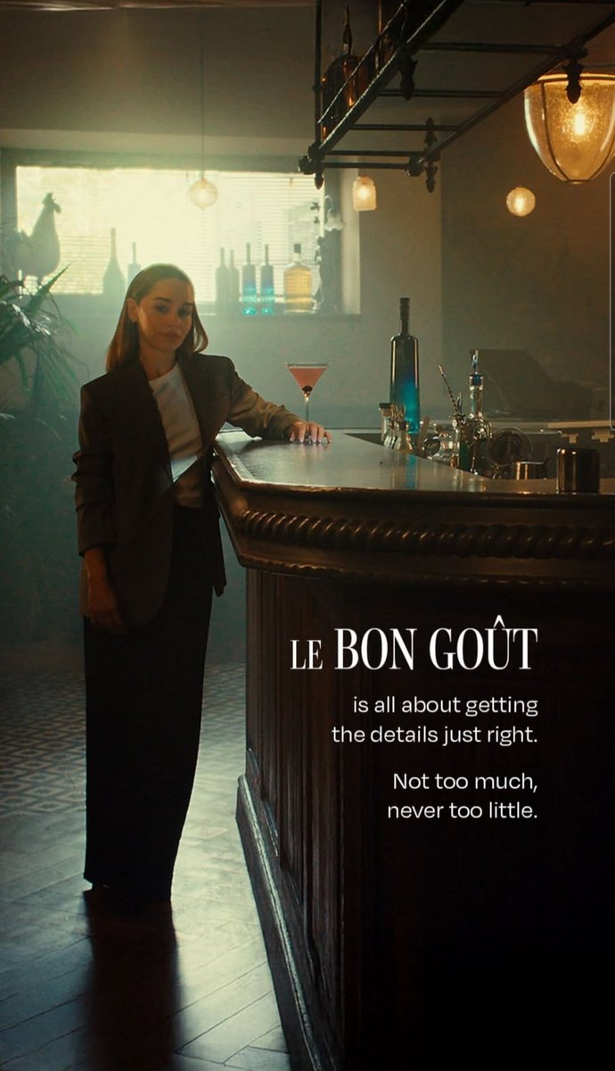 NEW:Emilia Clarke for Pegasus Distillerie