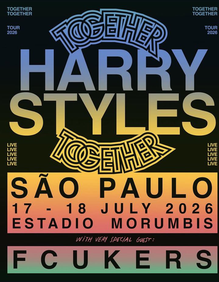 TheHSBrasil's tweet image. 🚨HARRY STYLES ACABA DE ANUNCIAR TURNÊ EM SÃO PAULO.