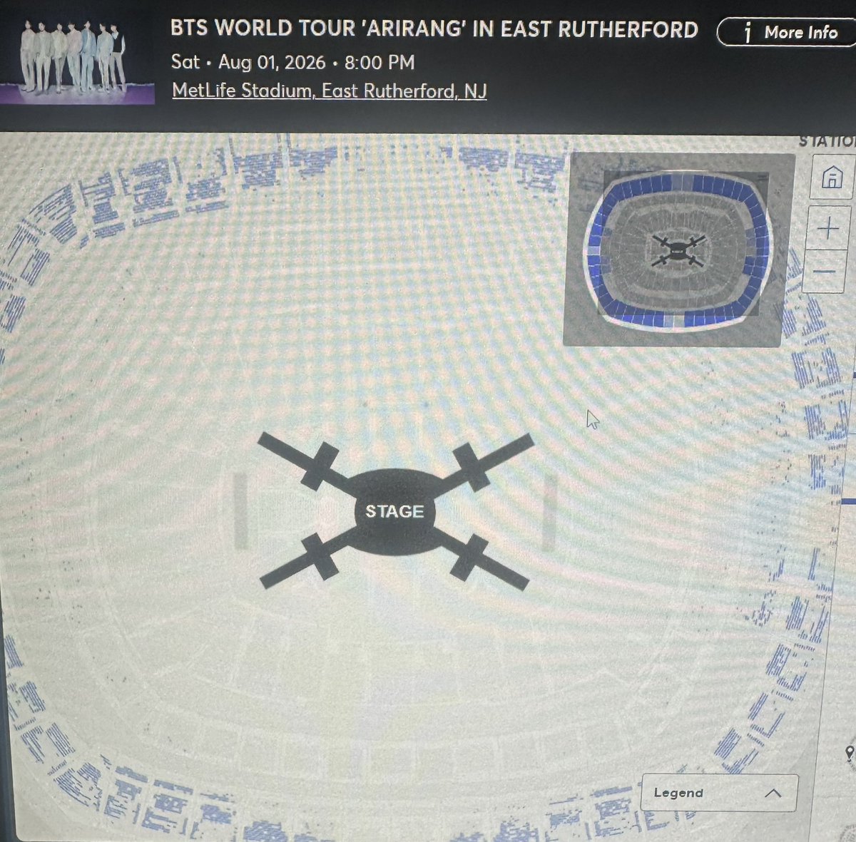 YoonsBonito's tweet image. What the tickets are looking like rn for MetLife