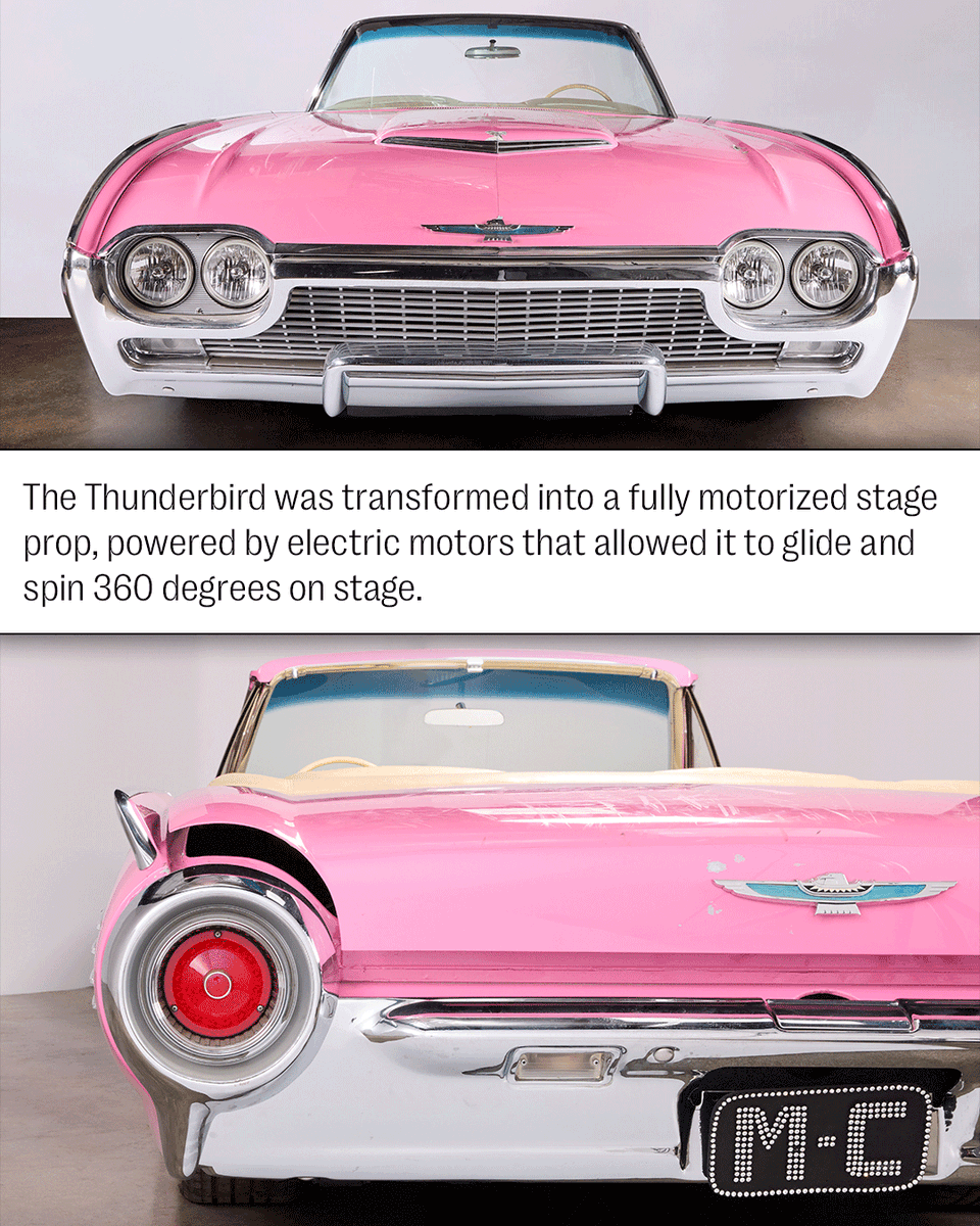 <a href="/MariahCarey/">Mariah Carey</a>'s iconic custom-built 1961 Ford Thunderbird is now up for bid in the oﬃcial 2026 MusiCares® Charity Relief Auction!

<a href="/MusiCares/">MusiCares</a> provides critical support through health services, human services and mental health and addiction recovery services for music