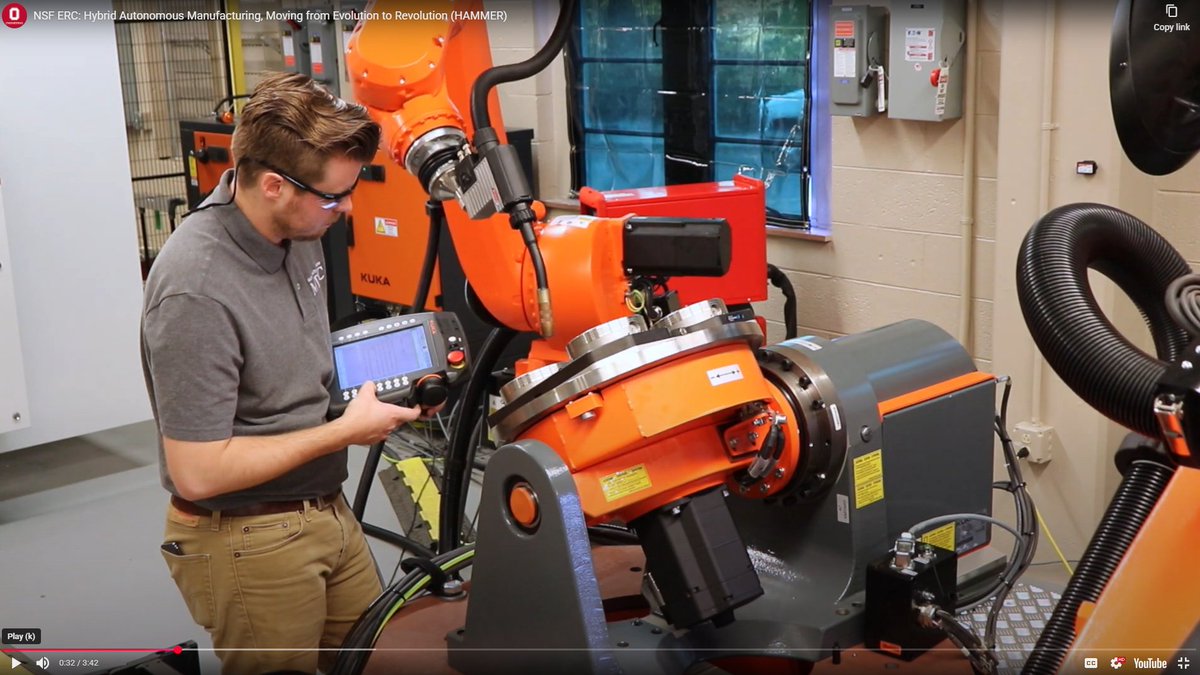 HAMMER ERC highlights how advanced manufacturing and education connect.
youtu.be/IcvAVGTm3us 
• Paid summer fellowship for K–14 STEM &amp; CTE educators
• June–July 2026 @utknoxville
• Help design hands-on PET-FAB tools
Deadline: Feb 1, 2026 Apply: etap.nsf.gov