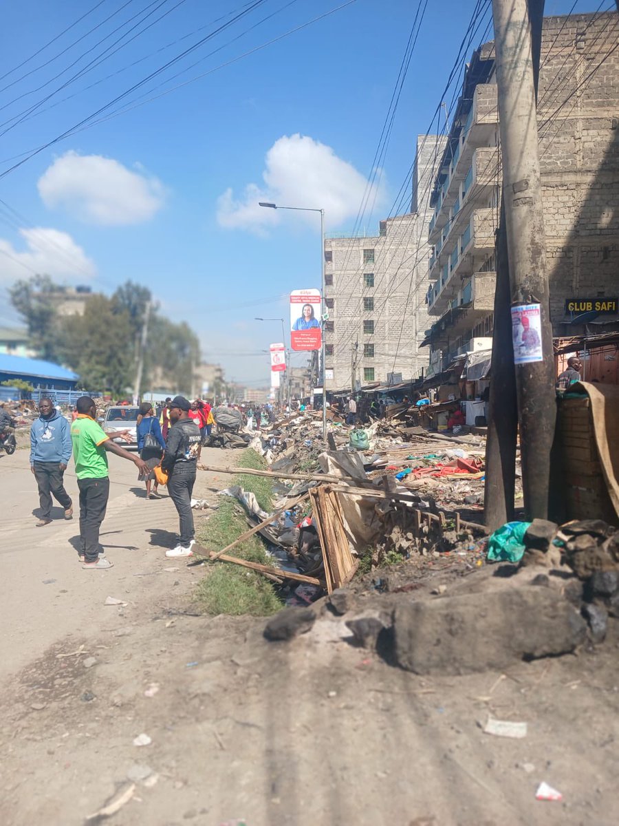 Dear <a href="/SakajaJohnson/">Sakaja Arthur Johnson</a> I hope this finds you well. 

In 2022, when Mukuru kwa Njenga slums was being demolished, no one came out confidently to speak out on this injustice and stand with us, people who’ve known and called that place home for over 20 years.