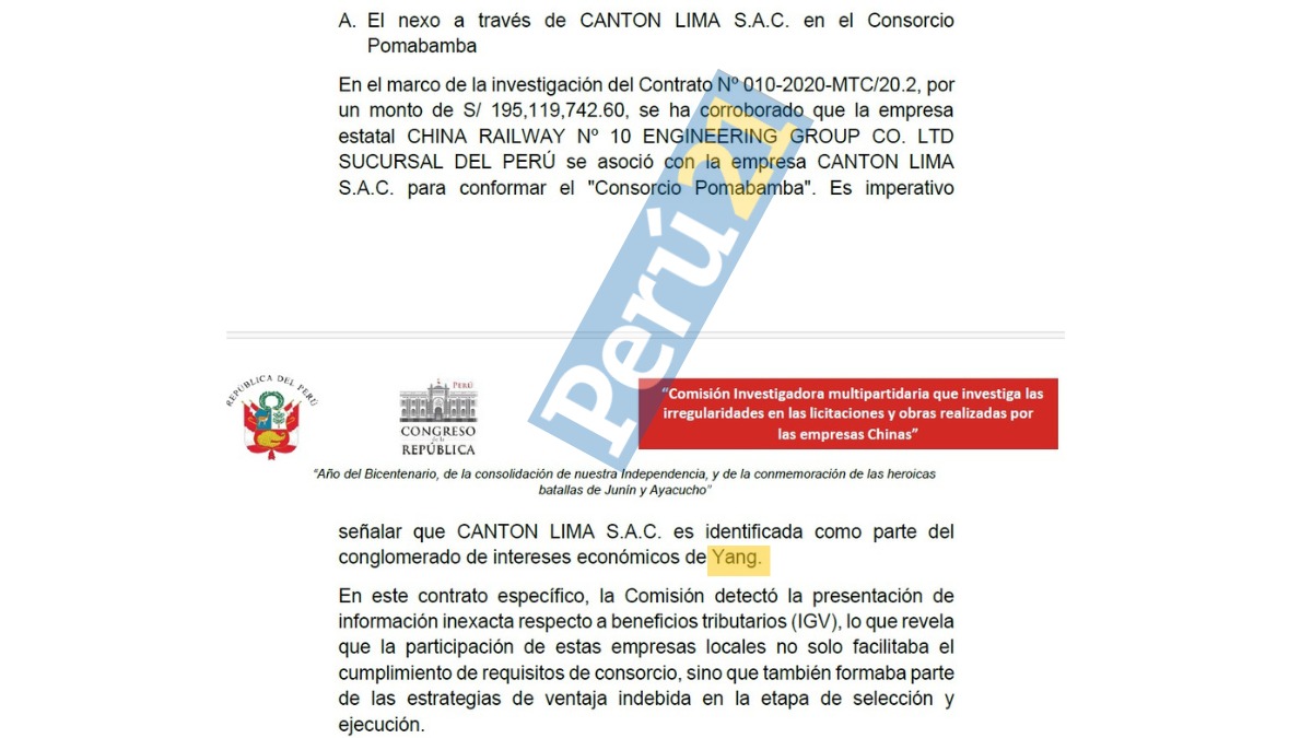 peru21noticias's tweet image. #LOÚLTIMO | 🔴EXCLUSIVO: Congreso identificó a amigo chino de José Jerí como operador del Club de la Construcción chino

➡️ Informe de comisión investigadora ubicó a Zhihua Yang como representante de compañías que están bajo sospecha de corrupción y abandono de obras.…