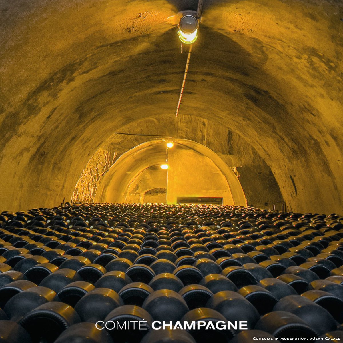 ChampagneBureau's tweet photo. The Champagne cellars, where each bubble comes to life 🥂 https://t.co/LxyS130ms3